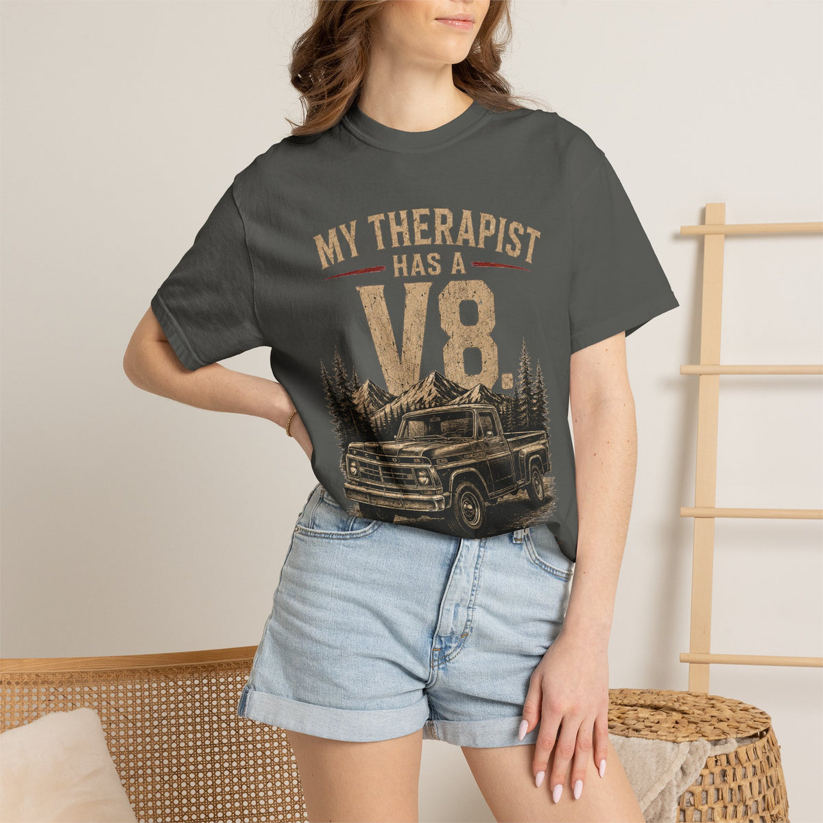 My Therapist Has a V8 Premium Tee