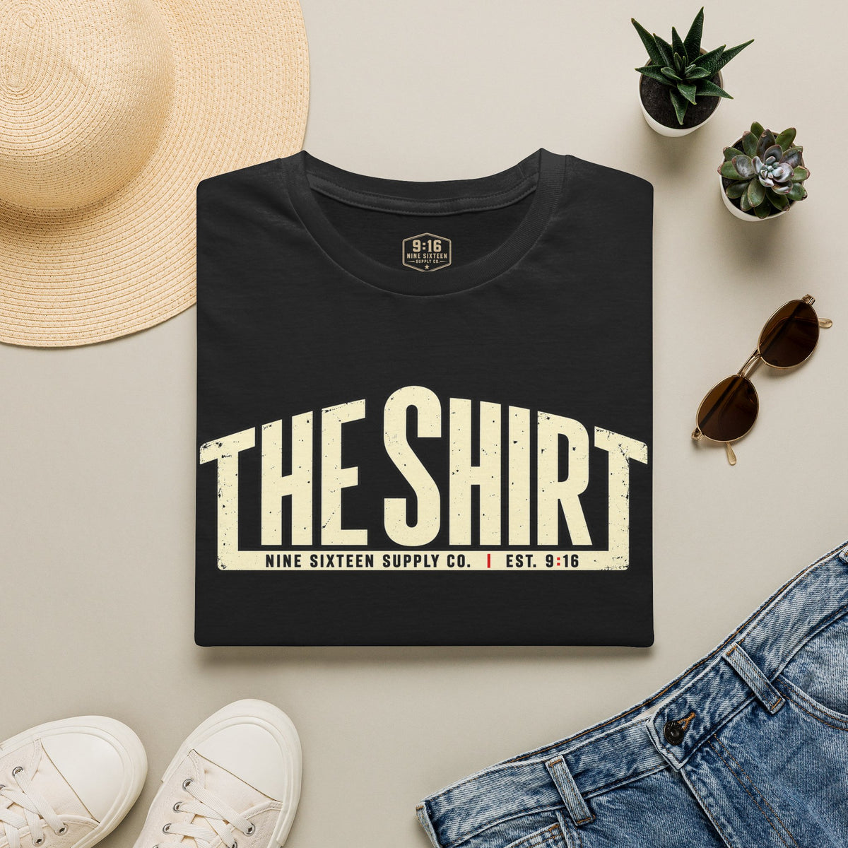 THE SHIRT Gildan Softstyle 64000 front graphic tee by Nine Sixteen Supply Co.