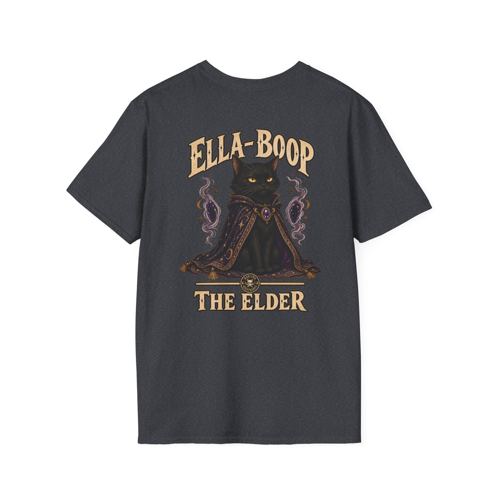 Ella-Boop the Elder, black cat Keeper of the Thresholds from Darling Nightmares