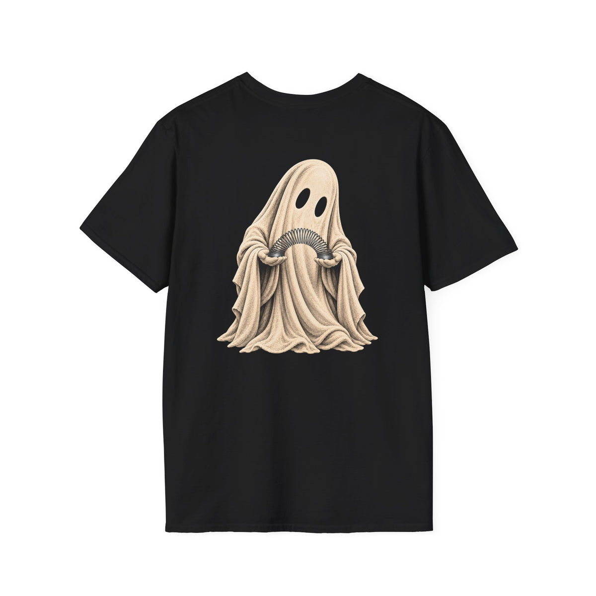 Ghost & Spring Toy — Halloween Ghost Tee