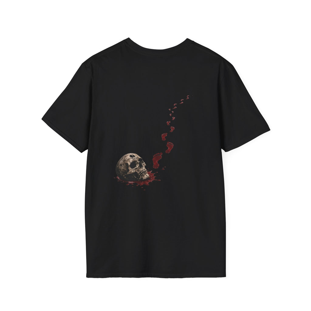 Footprints — Skull Halloween Tee