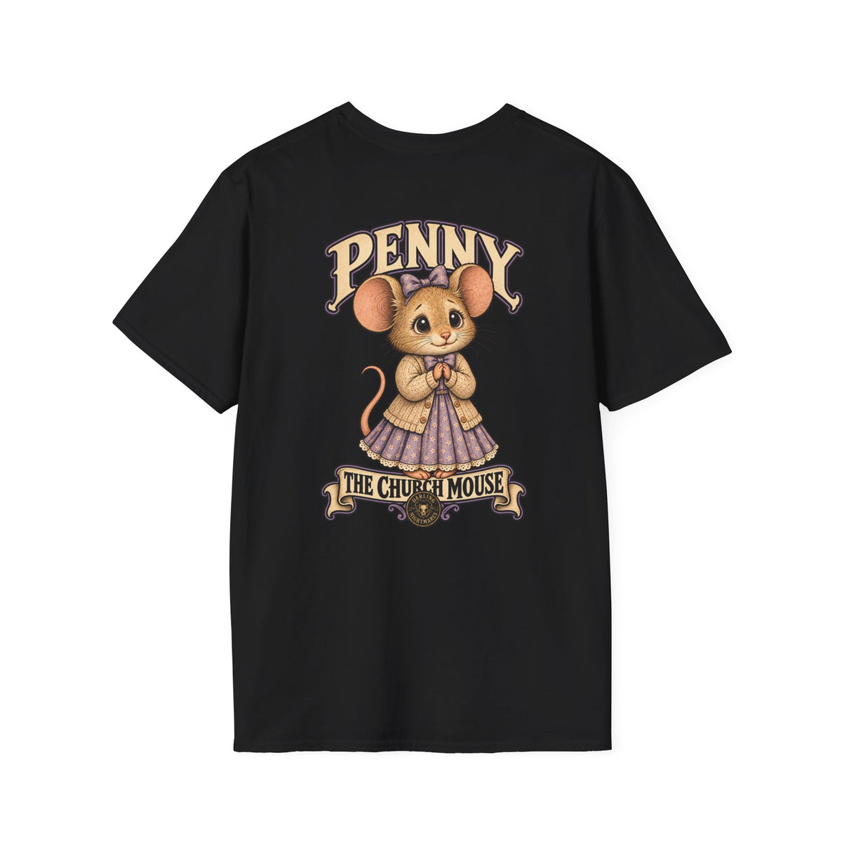 Penny the Church Mouse Darling Nightmares T-shirt product image