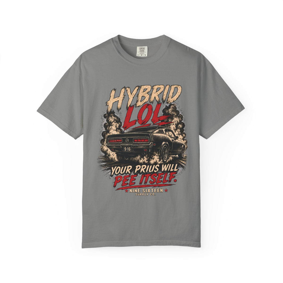 Your Prius Will Pee Itself premium garage humor graphic tee