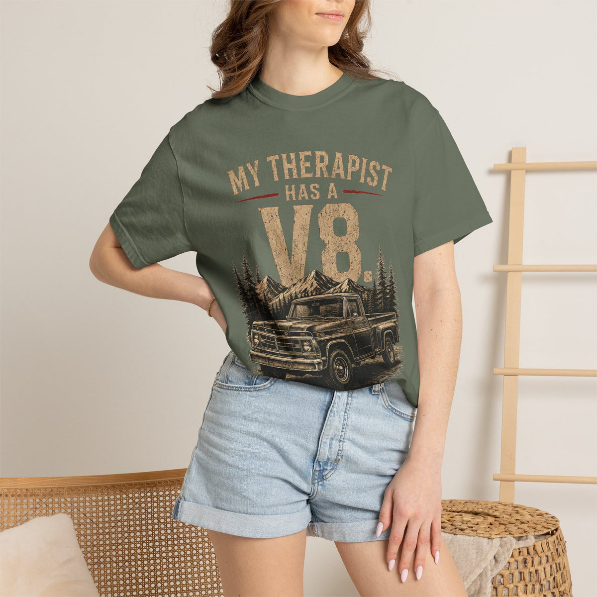 My Therapist Has a V8 Premium Tee