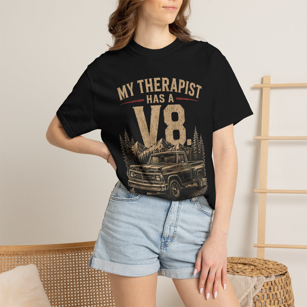 My Therapist Has a V8 Premium Tee