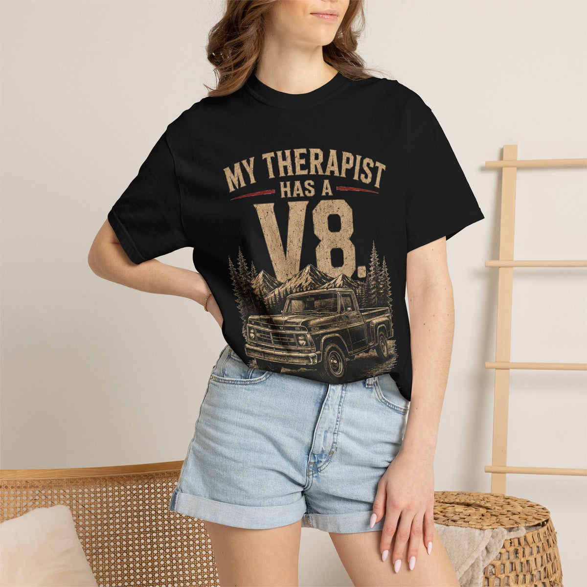 My Therapist Has a V8 Premium Tee