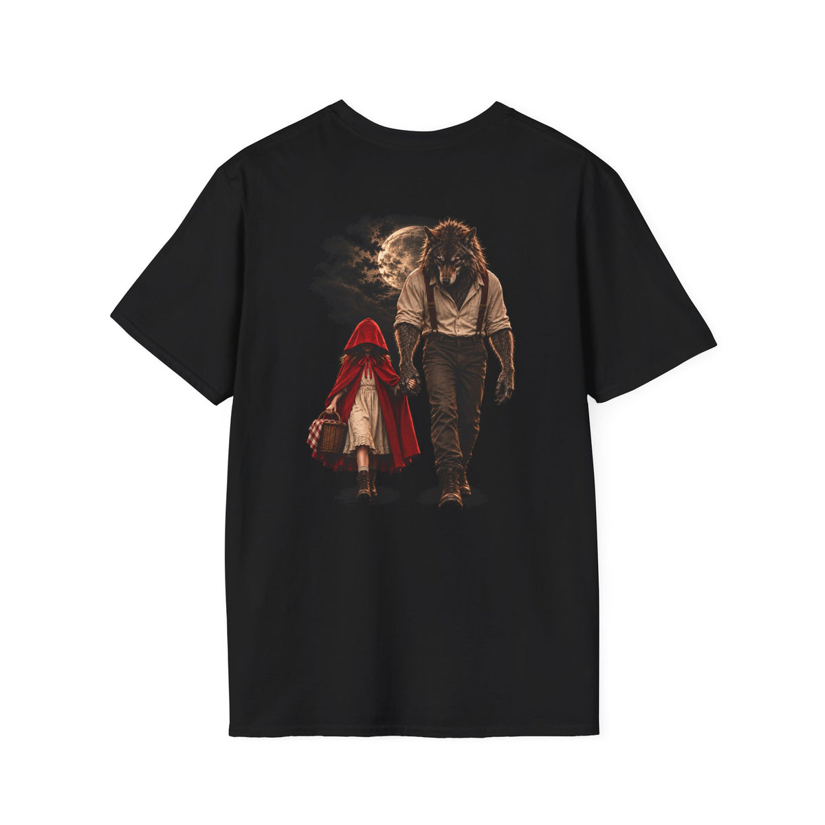 Little Red & Big Bad Wolf — Halloween Tee
