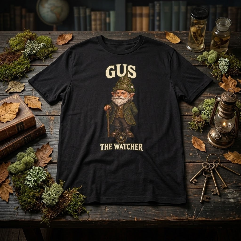 Gus the Garden Watcher T-Shirt | Darling Nightmares