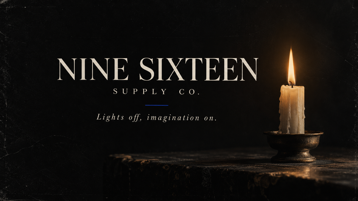 Nine Sixteen Supply Co. — Lights off, imagination on.