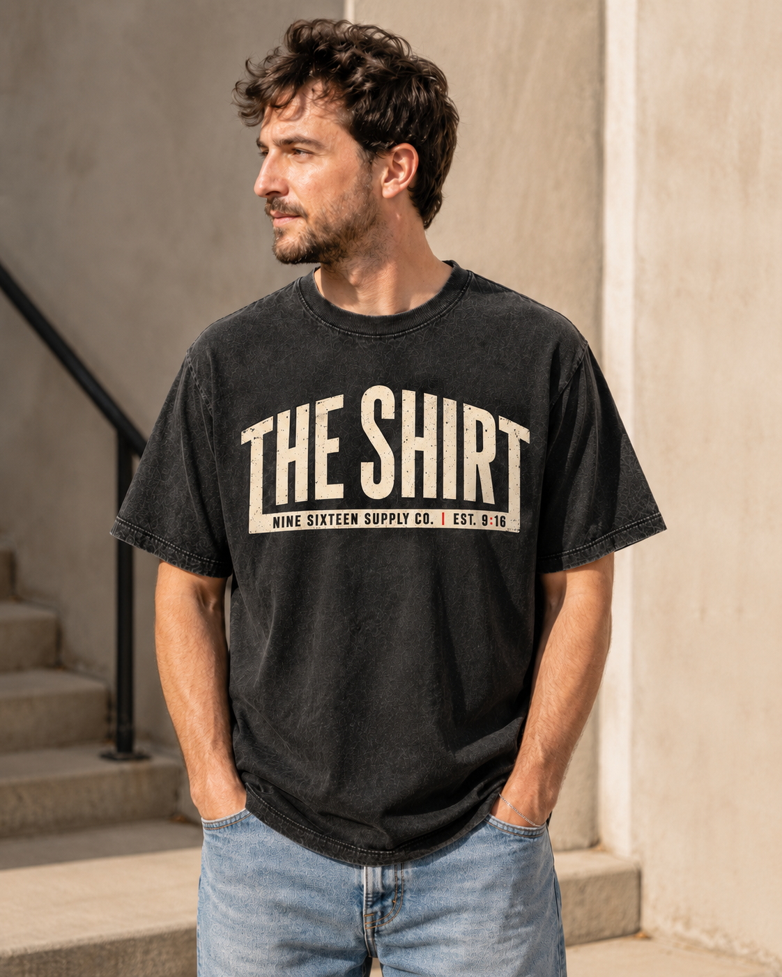 THE SHIRT Nine Sixteen garage tee hero image